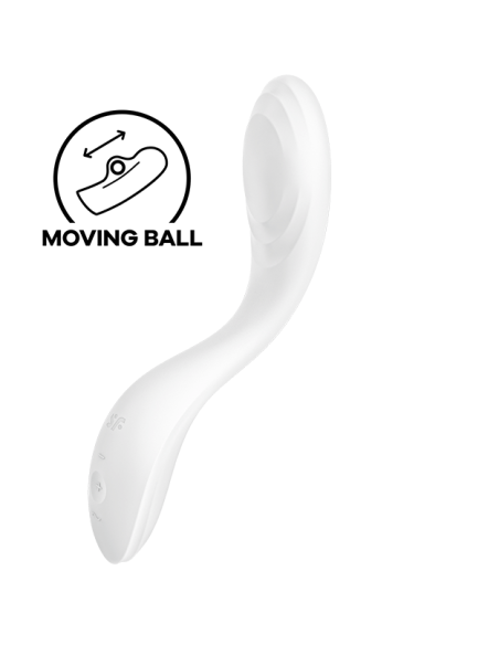 SATISFYER - RRROLLING PLEASURE GSPOT VIBRATOR WHITE
