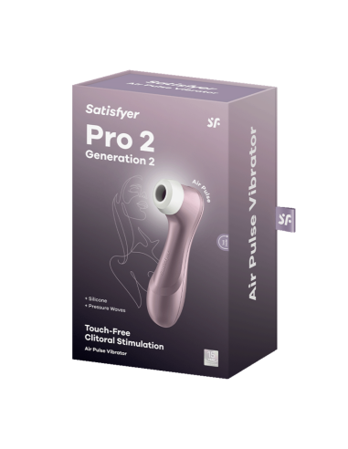SATISFYER - PRO 2 AIR PULSE STIMULATOR VIOLET
