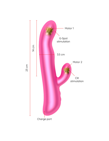 ONINDER - OSLO VIBRATION and ROTATION PINK - FREE APP