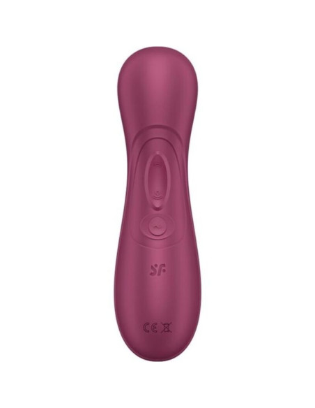 SATISFYER – 2 KARTOS „PRO 3“ SKYSTO ORO TECHNOLOGIJA, VYNO RAUDONO SPALVOS