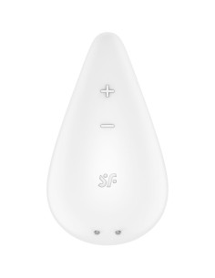 SATISFYER - DEW DROP VIBRATORIUS ŽIEDAS, BALTASIS 2
