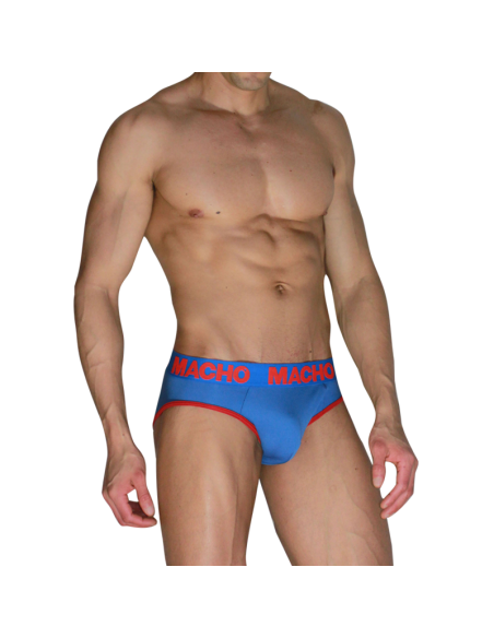 MACHO - MCH005 CLASSIC SLIP BLUE RED S