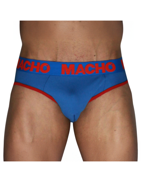 MACHO - MCH005 CLASSIC SLIP BLUE RED S