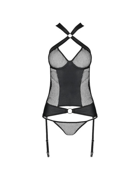PASSION - AMANDA ECOLOGICAL LEATHER CORSET S-M