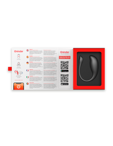 ONINDER - NAIROBI VIBRATING EGG BLACK - FREE APP