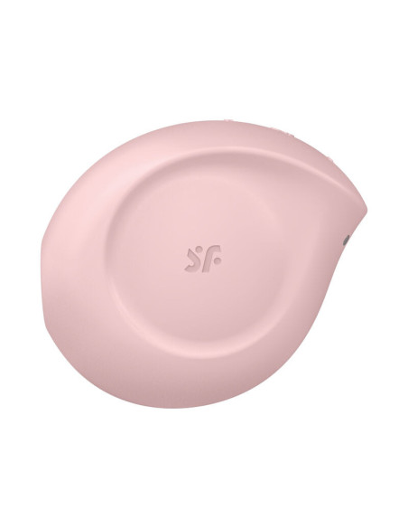 SATISFYER - „SUGAR RUSH“ ORO IMPULSŲ STIMULIATORIUS IR VIBRATORIUS ROŽINIS