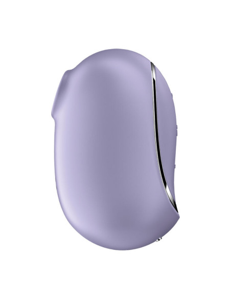 SATISFYER - PRO TO GO 2 DOUBLE AIR PULSE STIMULATOR and VIBRATOR VIOLET