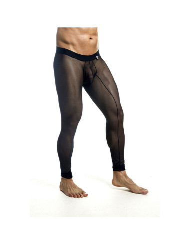 MOB - BLACK TRANSPARENT TIGHTS SIZE M