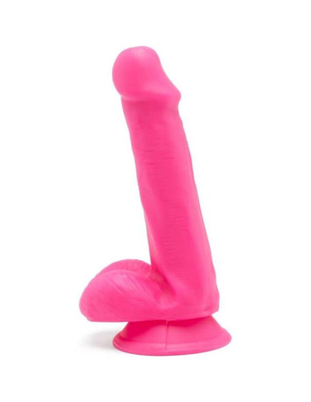 GET REAL - HAPPY DICKS DILDO 12 CM BALLS PINK