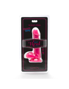GET REAL - HAPPY DICKS DILDO 12 CM BALLS PINK 2