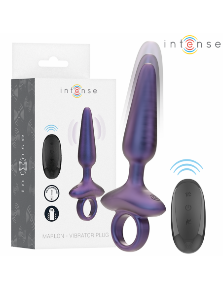 INTENSE - MARLON VIBRUOJAMAS ANALINIS KAIŠTIS, MODELIS 4, NUOTOLINIO VALDYMO PULTAS
