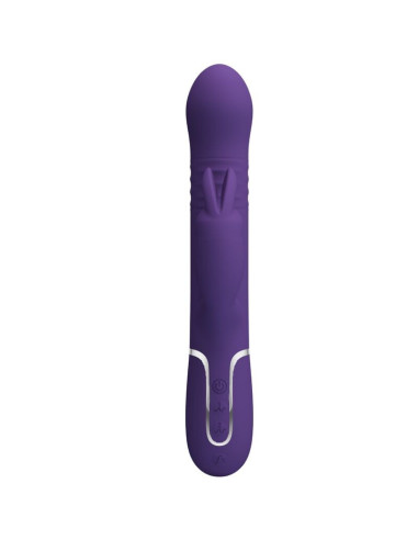 PRETTY LOVE - COALE RABBIT VIBRATOR 4 IN 1 PURPLE
