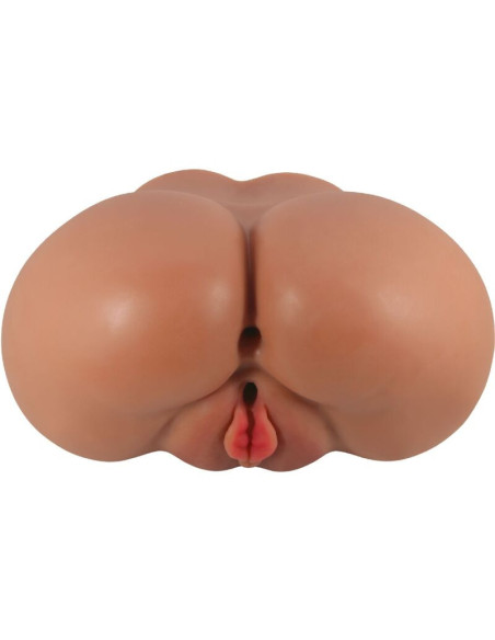 CRAZY BULL - LUNA VIBRATOR BUTT WITH REALISTIC VAGINA AND ANUS CONTROL REMOTO