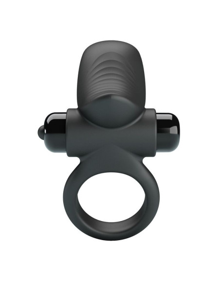 PRETTY LOVE - ADRIEN VIBRATING PENIS RING 10 FUNCTIONS BLACK