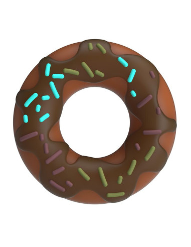 PRETTY LOVE - SUPER DONUT PENIS RING BROWN