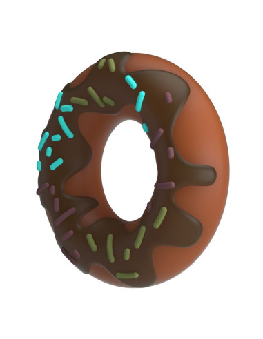 PRETTY LOVE - SUPER DONUT PENIS RING BROWN