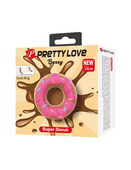 PRETTY LOVE - SUPER DONUT PENIS RING PINK