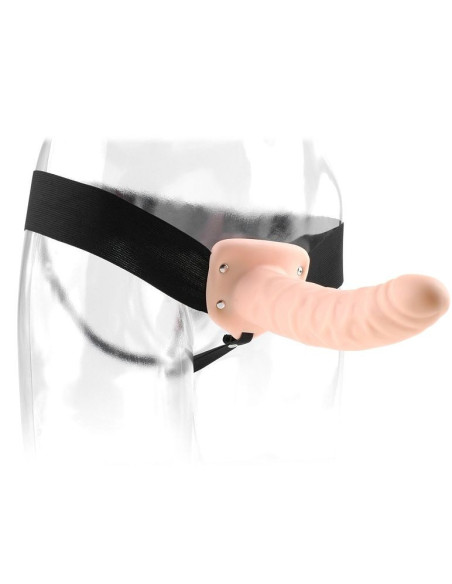 FETISH FANTASY SERIES - 19 CM TUŠČIADUGIS NATŪRALUS STRAP-ON