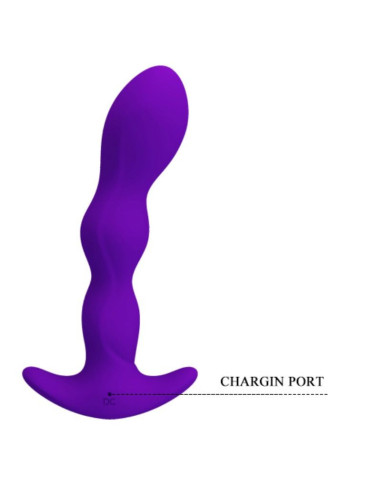 PRETTY LOVE - ANAL MASSAGER 12 LILAC VIBRATION MODES