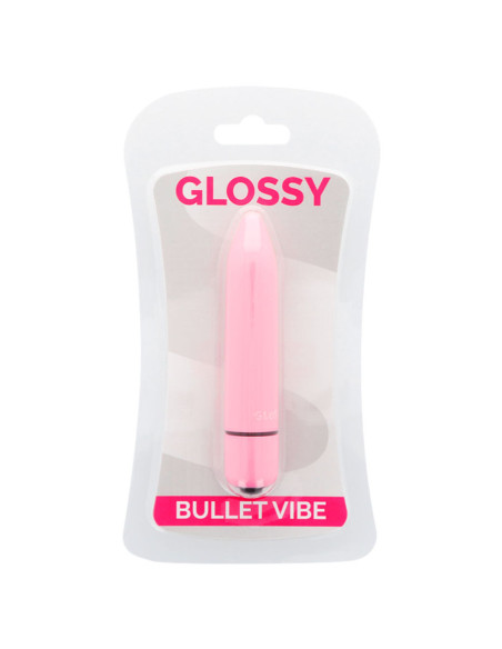 GLOSSY - PLONAS VIBRAVIMAS ROŽINIS