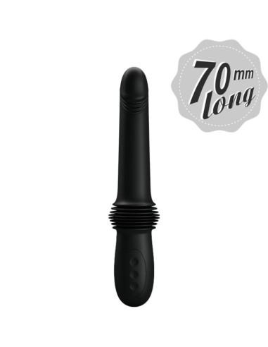 PRETTY LOVE – PAZUZU VIBRATORIUS 3 STOČIO REŽIMAI, JUODAS