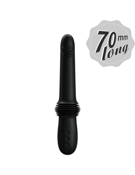 PRETTY LOVE – PAZUZU VIBRATORIUS 3 STOČIO REŽIMAI, JUODAS