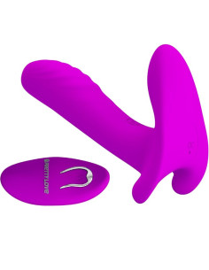 PRETTY LOVE - MASSAGER and VIBRATOR 12 VIBRATIONS REMOTE CONTROL PURPLE 2
