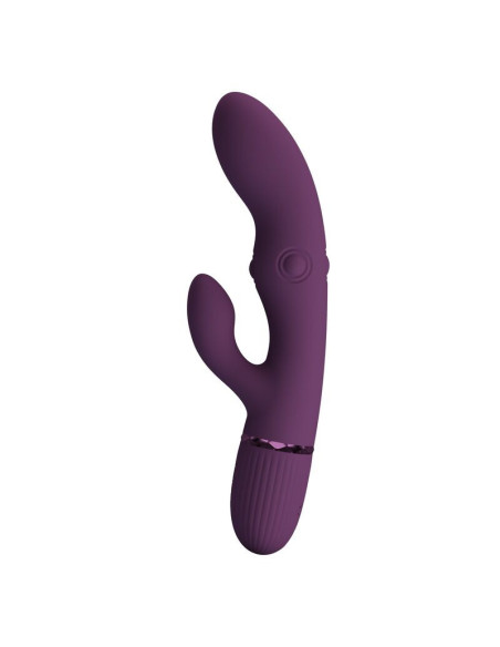 PRETTY LOVE - ZACH RECHARGEABLE THRUSTING RABBIT VIBRATOR 55 FUNCTIONS