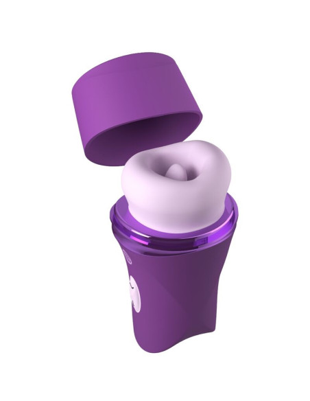FANTASY FOR HER - LUSH KISS PLUSH PURPLE SUCTION and LICKING CLITORAL STIMULATOR