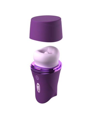 FANTASY FOR HER - LUSH KISS PLUSH PURPLE SUCTION and LICKING CLITORAL STIMULATOR