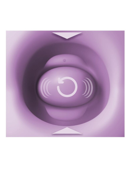 FANTASY FOR HER - LUSH KISS PLUSH PURPLE SUCTION and LICKING CLITORAL STIMULATOR
