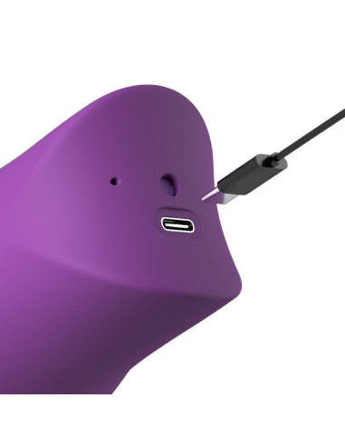 FANTASY FOR HER - LUSH KISS PLUSH PURPLE SUCTION and LICKING CLITORAL STIMULATOR