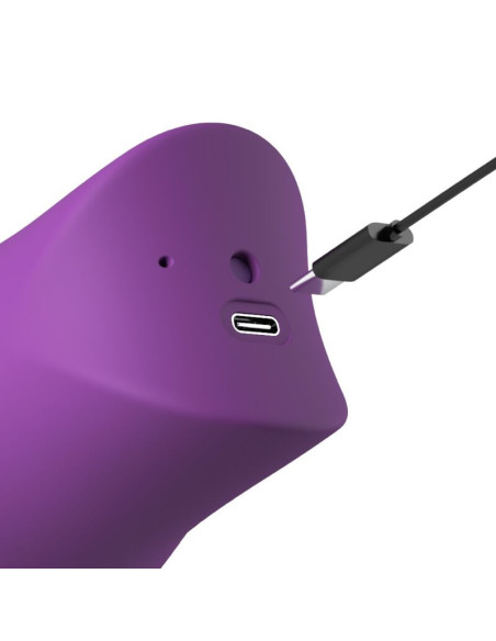 FANTASY FOR HER - LUSH KISS PLUSH PURPLE SUCTION and LICKING CLITORAL STIMULATOR