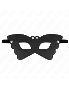 KINK - BUTTERFLY SHAPED LEATHERETTE MASK 20 x 9 CM 2