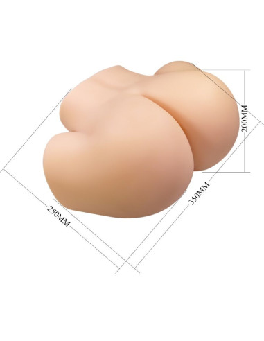 CRAZY BULL - ANAID REALISTIC FEMALE REAR VAGINA AND ANAL 7 KG