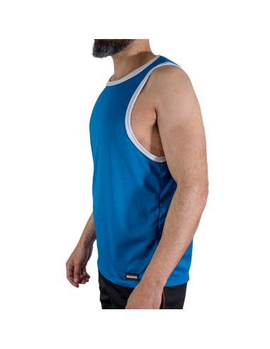 MACHO - CMV002 BLUE GYM T-SHIRT S-M