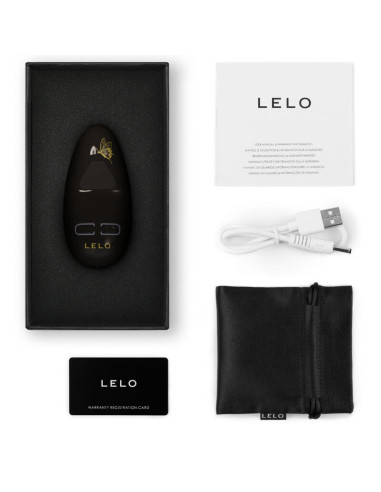 LELO - NEA 3 ASMENINIS MASAŽUOKLIS, JUODAS
