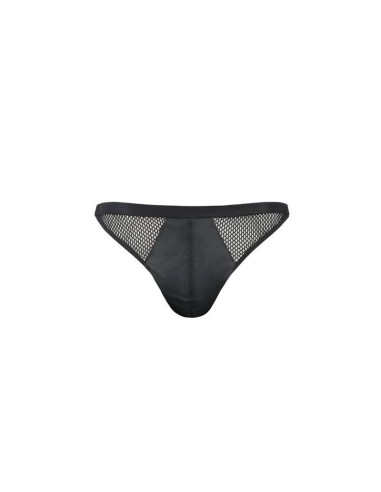 PASSION - 034 SLIP OPEN LUKE BLACK S-M