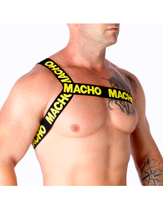 MACHO - ROMAN HARNESS YELLOW S-M 2