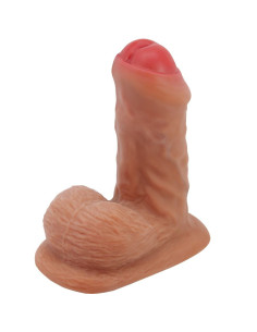 PRETTY LOVE – „WARNELL“ itin realistiškas ir elastingas dildo 9,5 cm mulato 2
