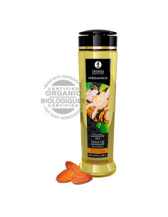 SHUNGA - EKOLOGIŠKAS MIGDOLŲ MASAŽINIS ALIEJUS 240 ML