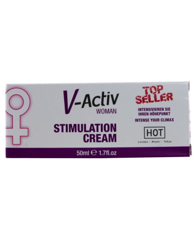 HOT - V-ACTIV STIMULIJAUJANTIS KREMAS MOTERIMS 50 ML