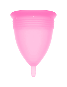 STERCUP - FDA silikoninė menstruacinė taurelė, rožinė - L dydis