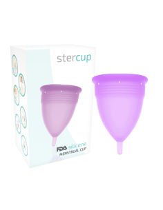 STERCUP - FDA SILICONE MENSTRUAL CUP VIOLET - SIZE L 2