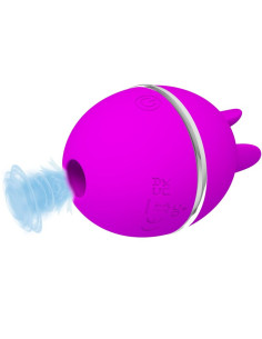 PRETTY LOVE - GEMINI BALL PURPLE ROUND SILICONE VIBRATOR 2