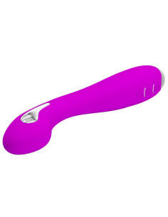 PRETTY LOVE - HECTOR RECHARGEABLE ELECTROSHOCK VIBRATOR WATERPROOF PURPLE 2