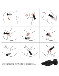 ARMONY - VIBRATOR and ANAL PLUG REMOTE CONTROL BLACK 2