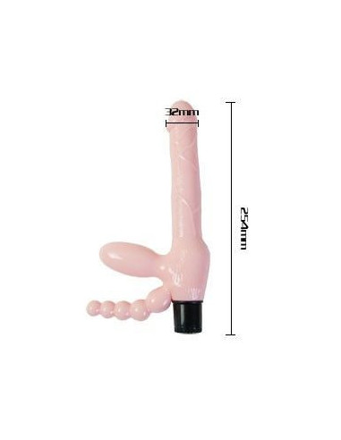 BAILE - TPR BEVIRLĖS ĮTVAROS SU VIBRAVIMU IR ANALINE STIMULIACIJA 25,4 CM