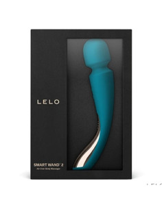 LELO - SMART MEDIUM WAND 2 VANDENYNO MĖLYNOS SPALVOS MASAŽUOKLIAI 2