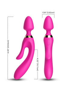 ARMONY - MASSAGER and VIBRATOR RABBIT FUCHSIA